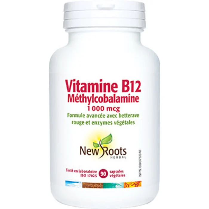 Vitamine B12 méthylcobalamine 1000mcg 90vcaps