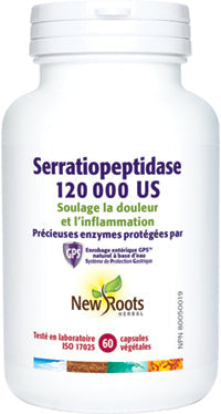 Serratiopeptidase 120,000 su 60vcaps