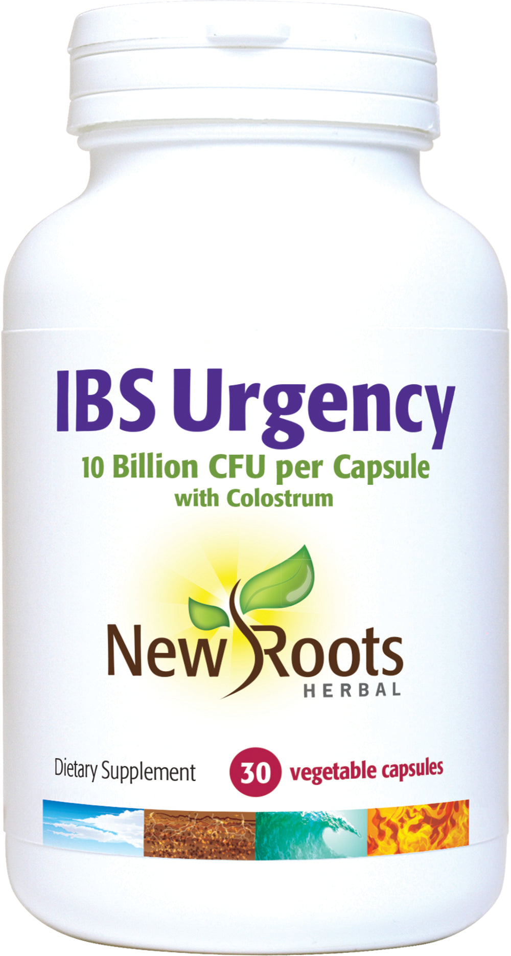 IBS Urgency (10 billion+ 5 strains irritable bowel syndrome) 30vcaps