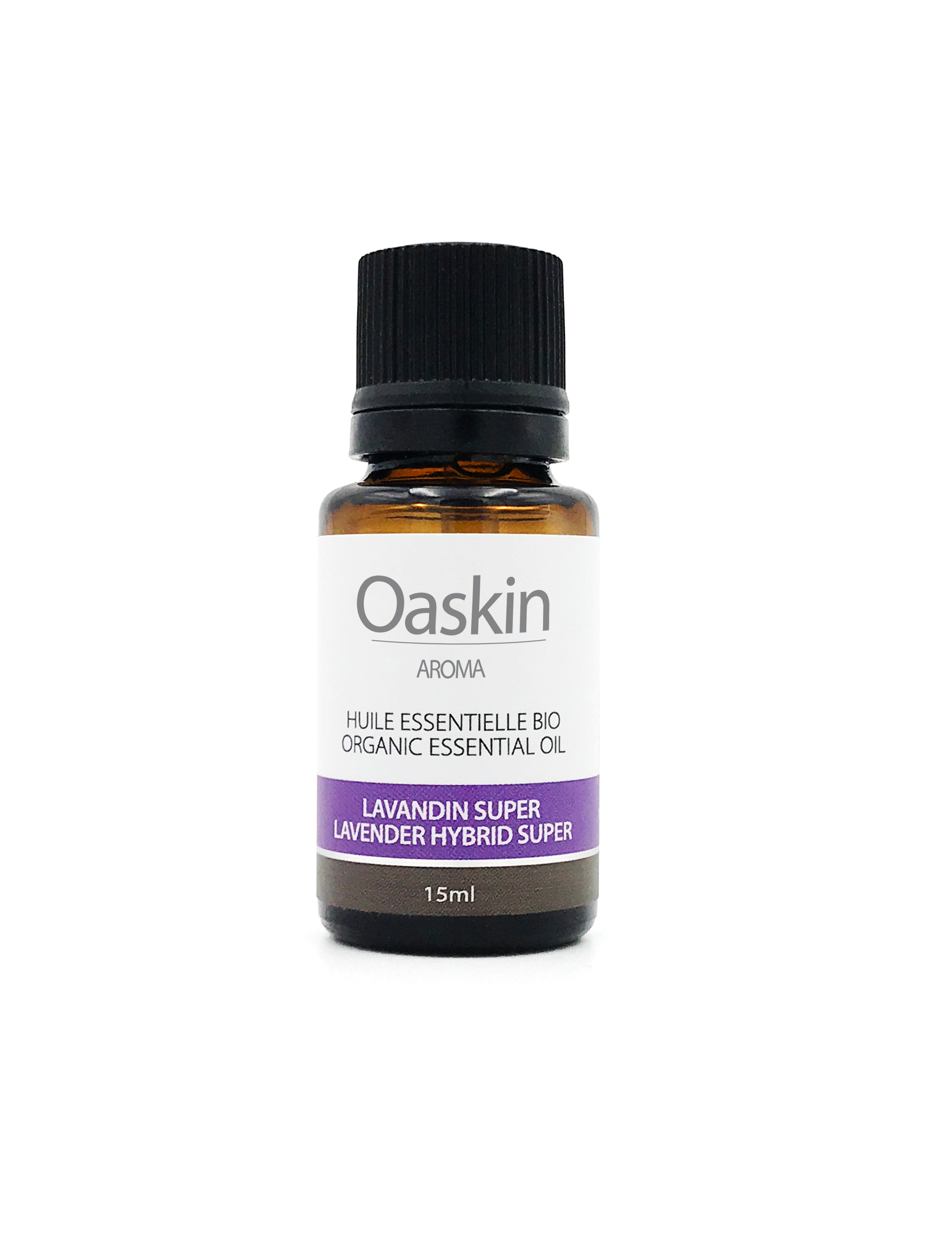 Super organic lavandin essential oil 15ml