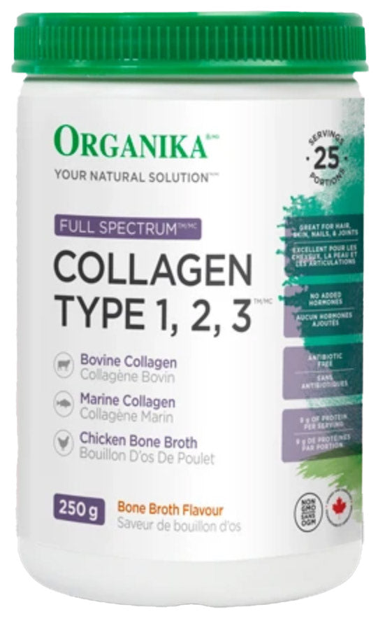 Collagen type 1,2,3 bone broth flavor 250g