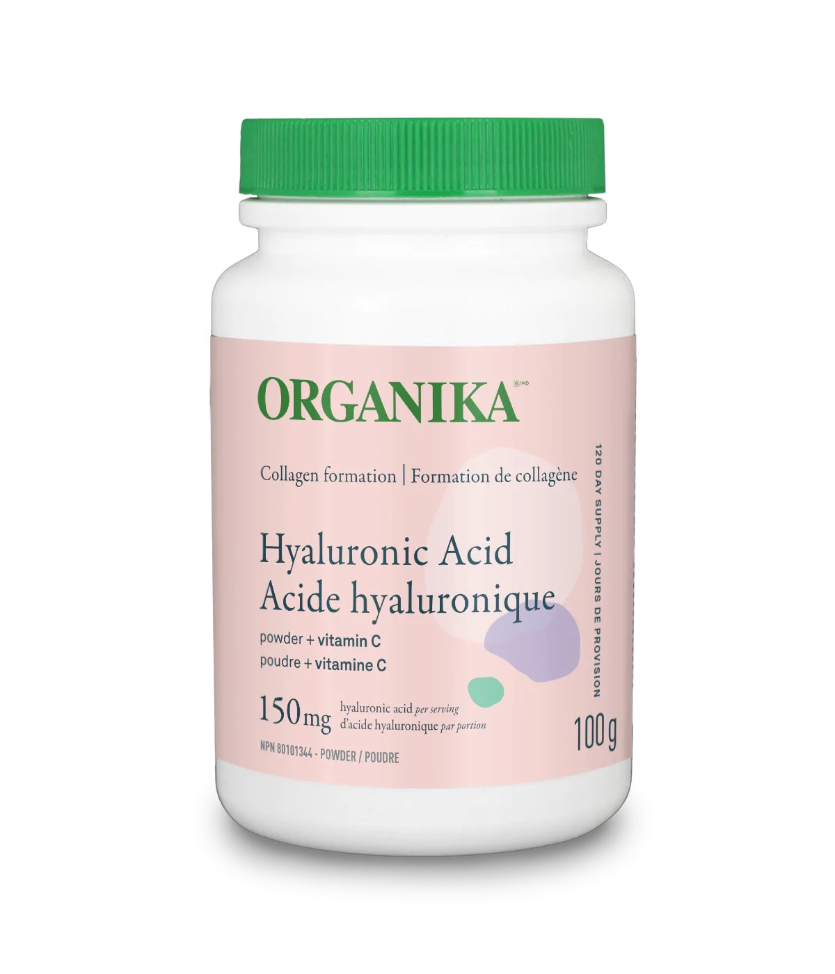 Hyaluronic acid + vitamin C 100g