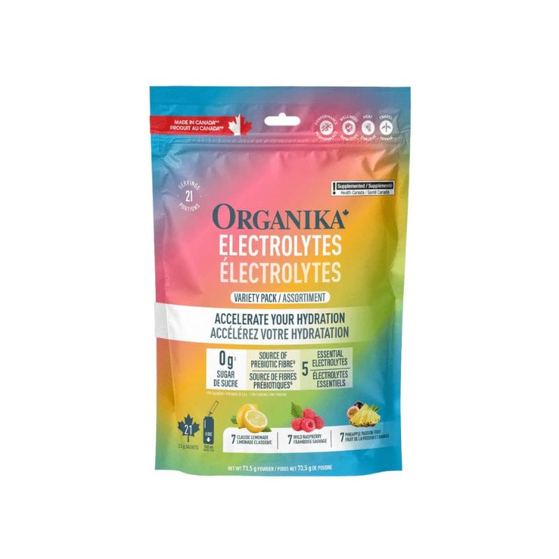 Électrolytes (7xlimonade classique/7xframboise sauvage/7xfruit de la passion et ananas) 21x3,5g