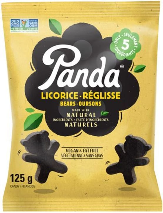 Regular licorice bear 125g