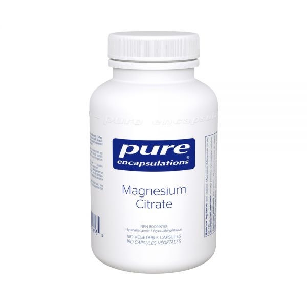 Magnesium citrate 180vcaps