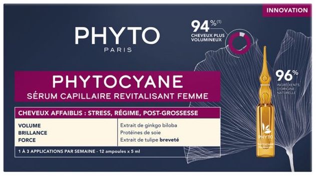 Phytocyane (revitalizing serum) 12x7.5ml