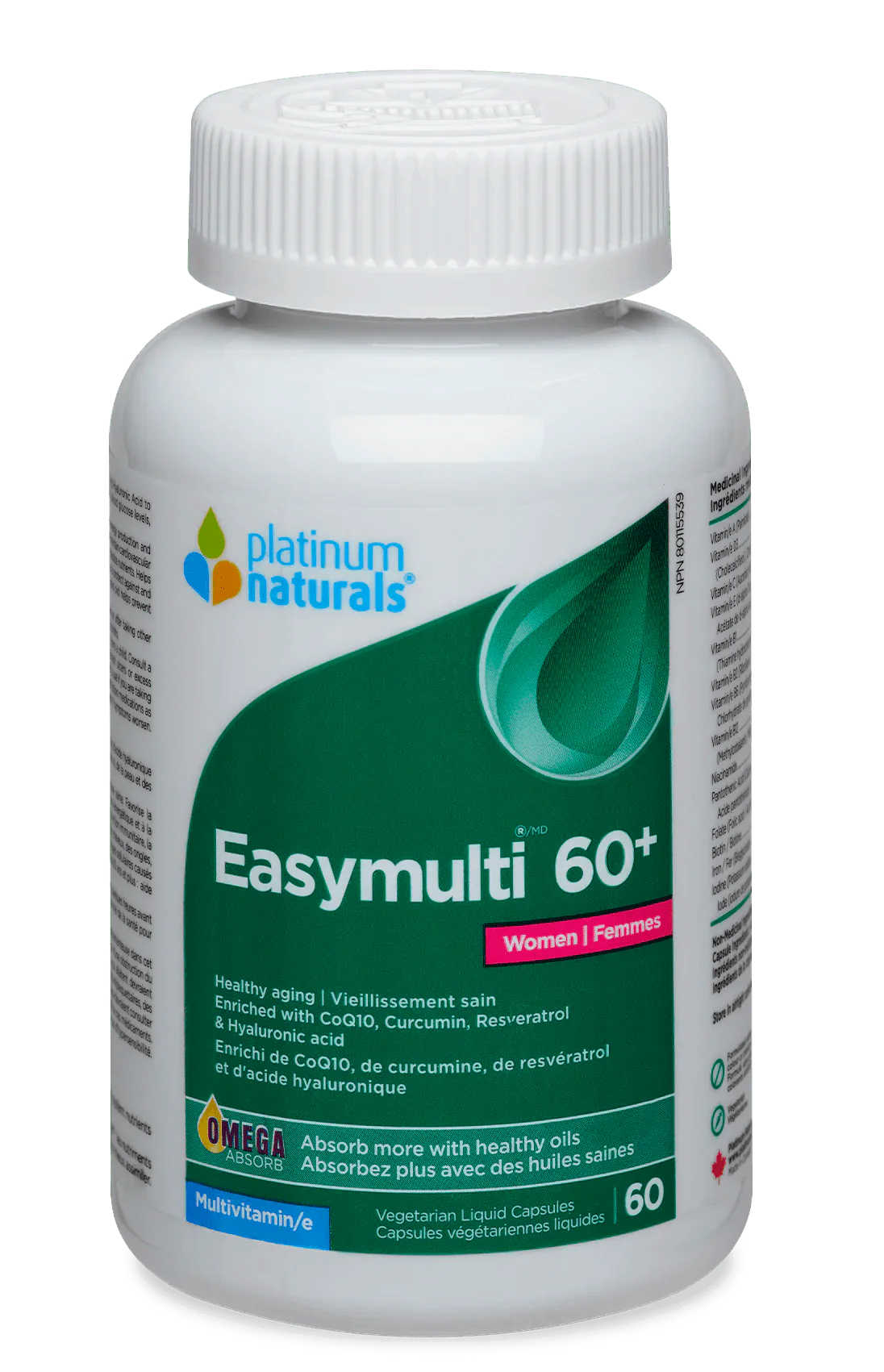 Easymulti 60+ (pour femmes) 60vcaps