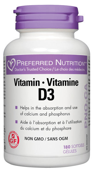 Vitamin D3 (1000ui) 180gels