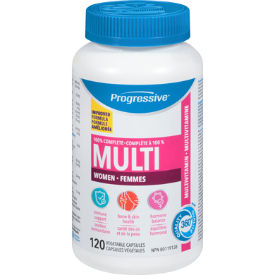 Multivitamines (femme adulte) 120caps