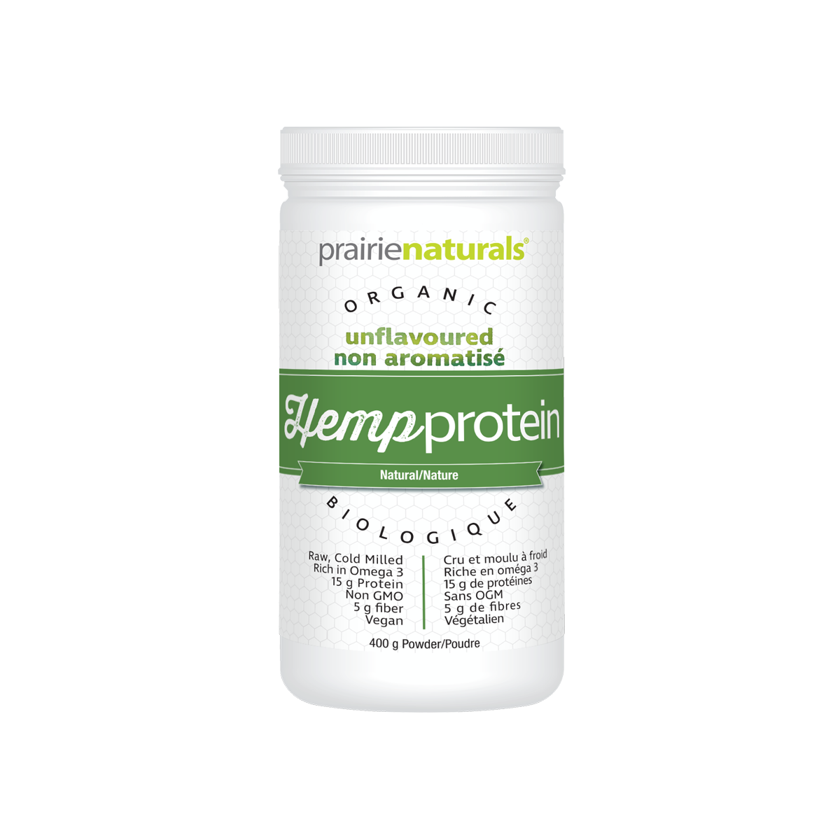 Organic hemp protein (plain) 400g