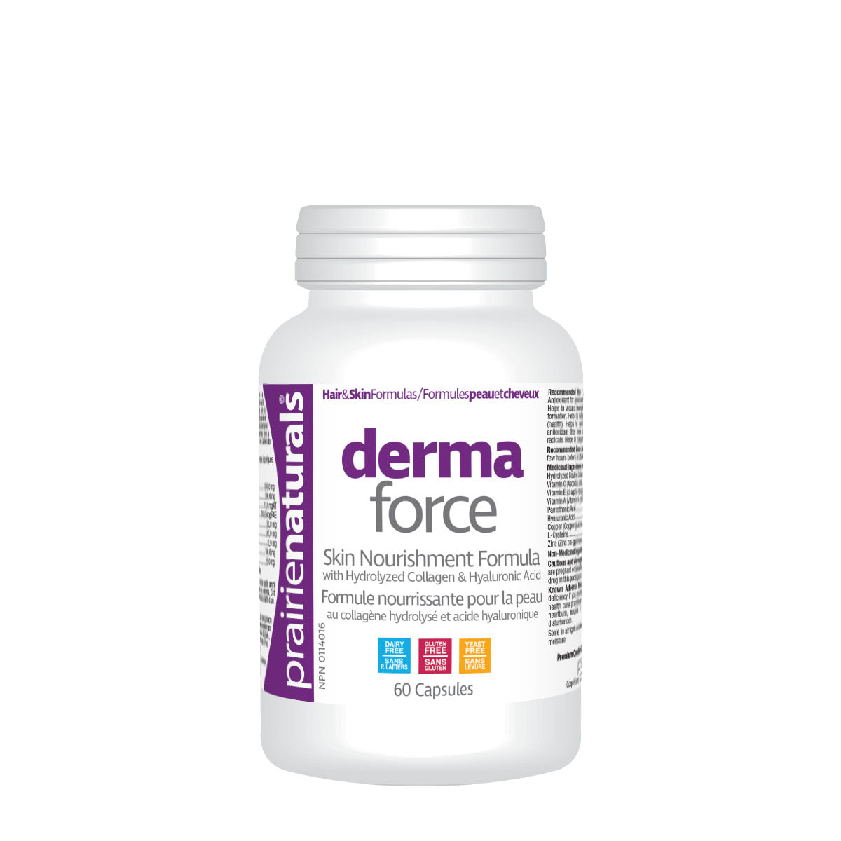 DermaForce  60caps
DATE DE PÉREMPTION : 31 MARS 2025