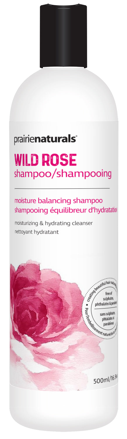 Wild rose shampoo (hydrating, balancing) 500ml