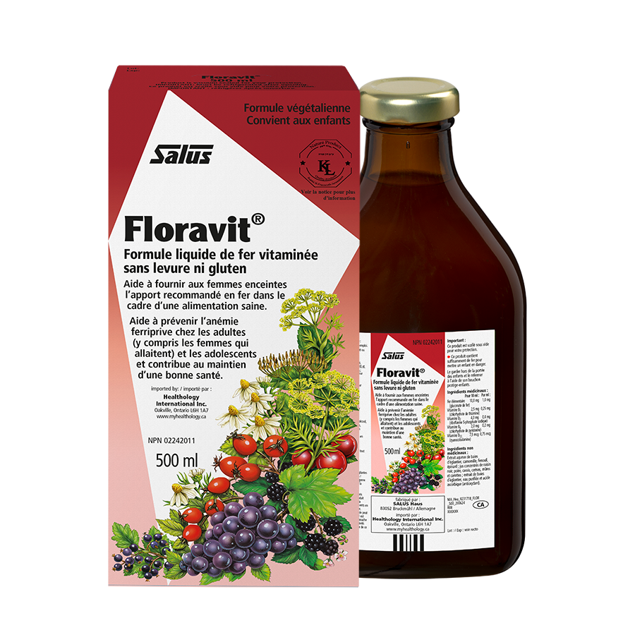 Floravit (formule liquide de fer vitaminée) 500ml