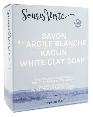 Savon kaolin argile blanche  130g