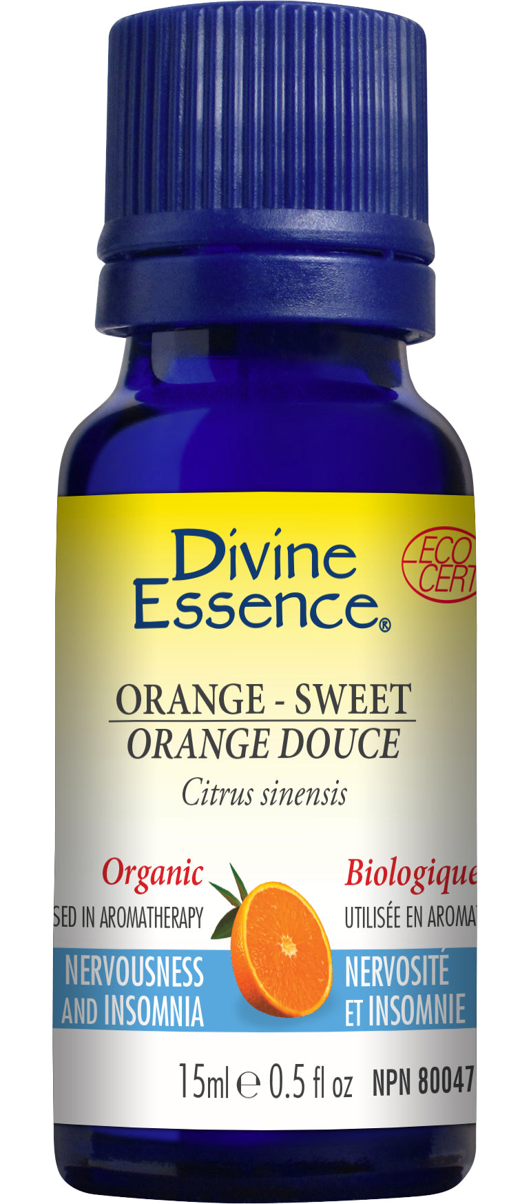 Organic essential oil - Sweet Orange 15ml