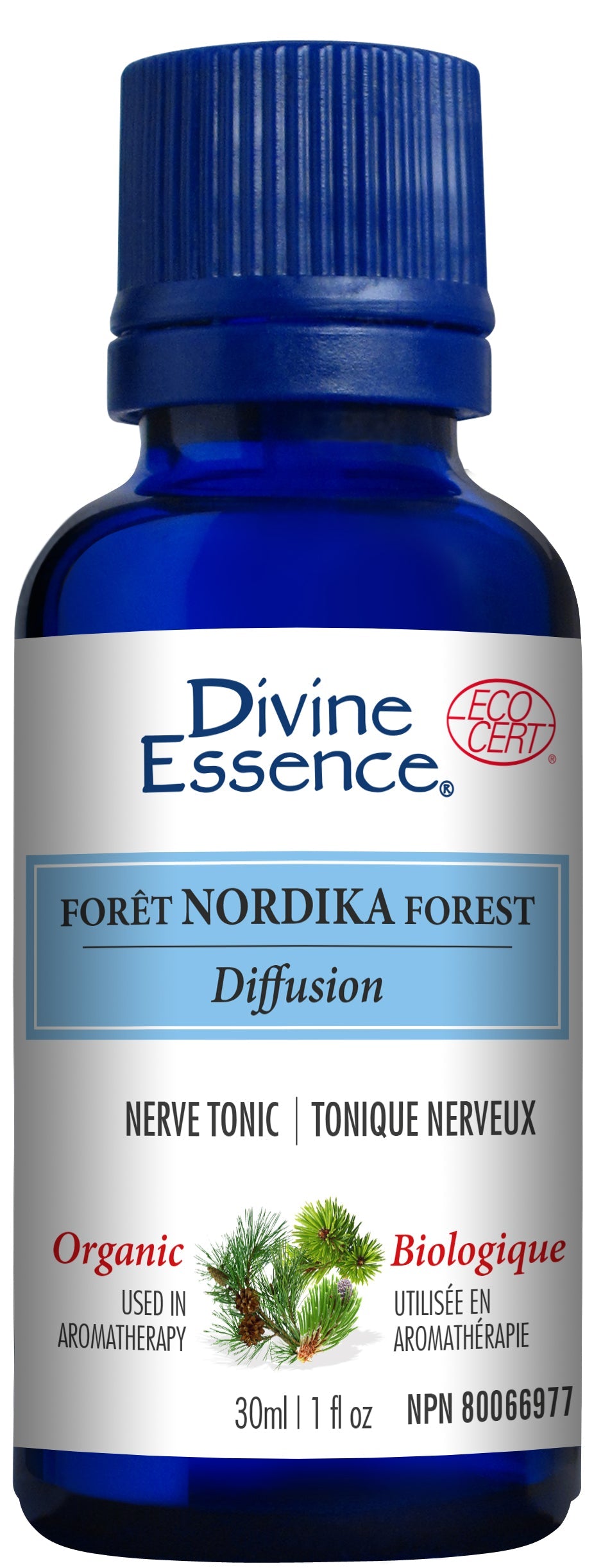 Complexe d'huiles essentielles Forêt nordika (tonique nerveux) bio 30ml