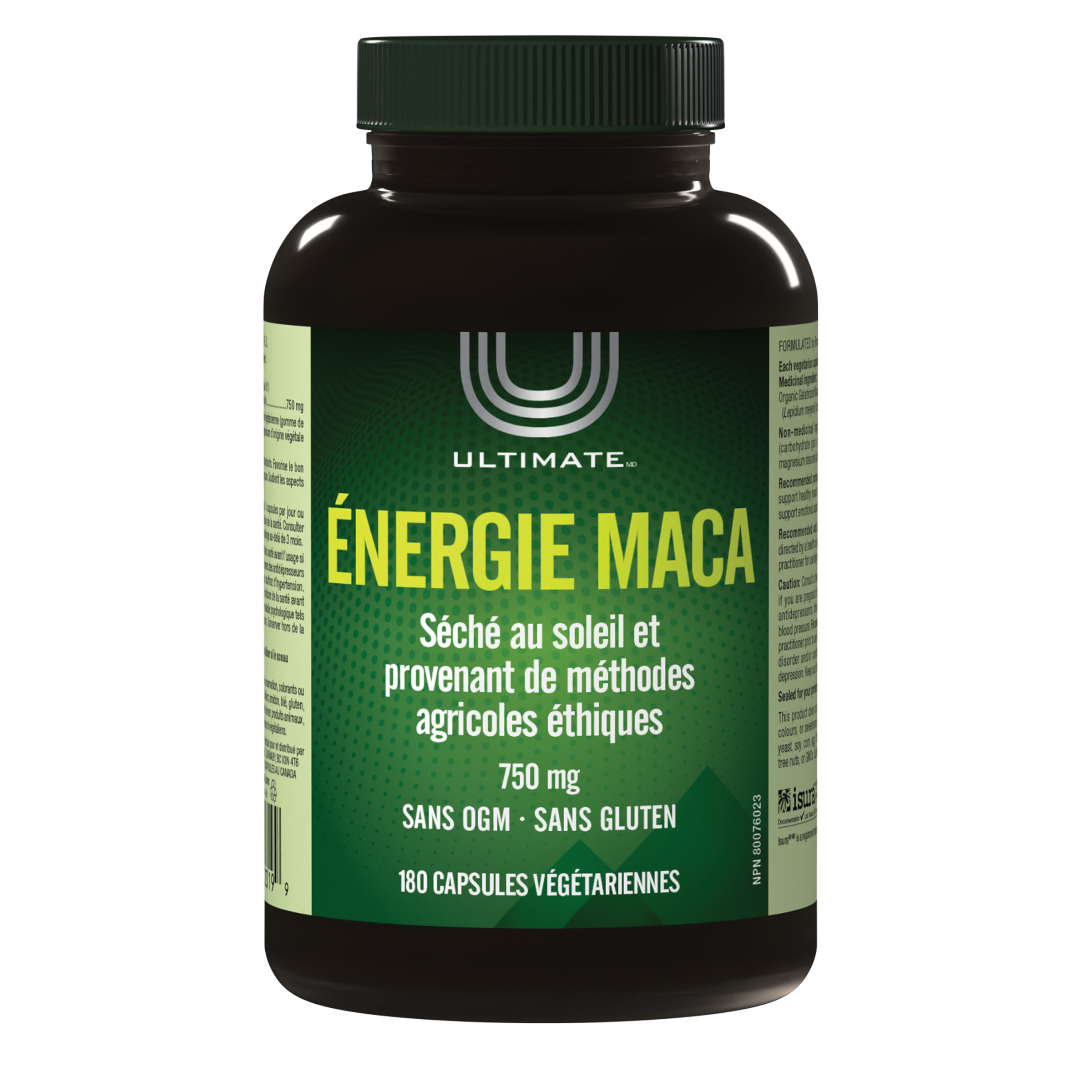 Maca energy750mg (vegetarian) 180vcaps