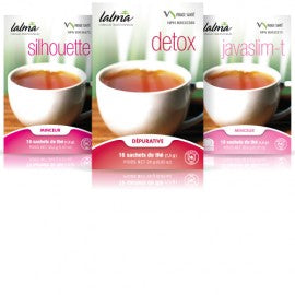 Trio slimming herbal tea (silhouette / javaslim-t / detox) 16x1.5g