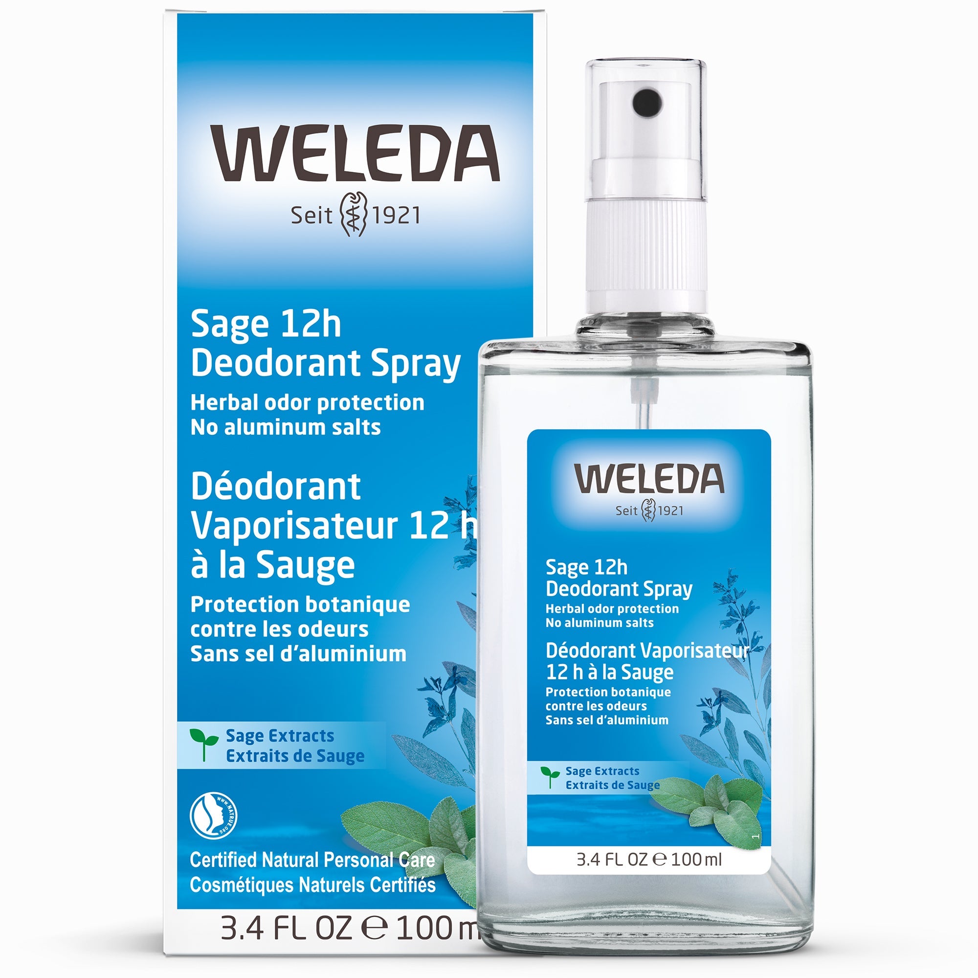 Désodorisant à la sauge 100ml