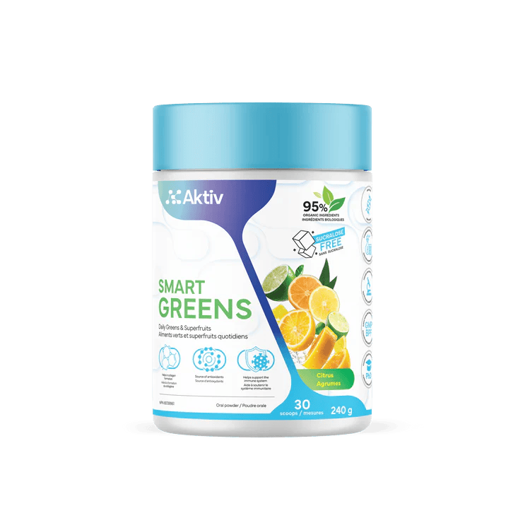 AKTIV suppléments Greens (agrumes) 240gr