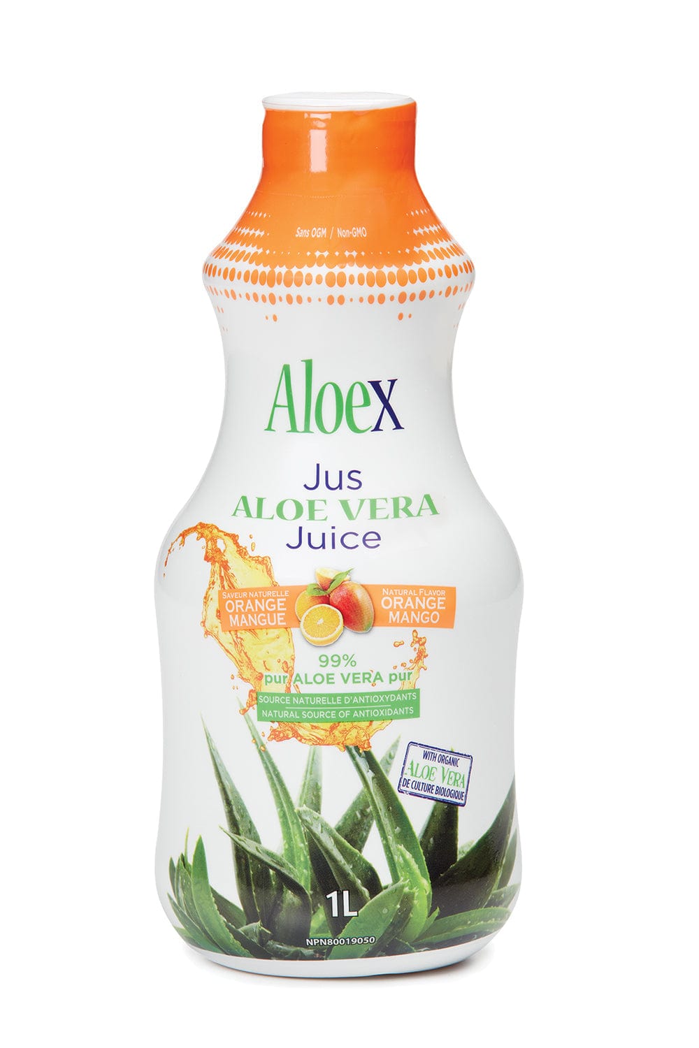 ALOEX PRODUITS D'ALOÈS suppléments Jus naturel antioxydants (saveur oranges /mangues ) 1L