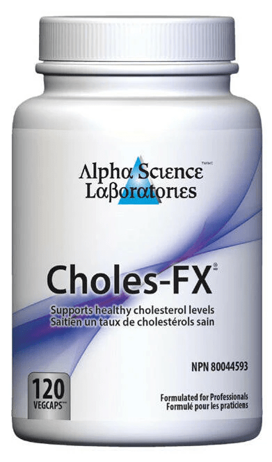 ALPHA SCIENCE LABORATORIES Suppléments Choles-FX 120vcaps