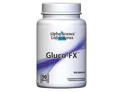 ALPHA SCIENCE LABORATORIES Suppléments Gluco-Fx 90vcaps