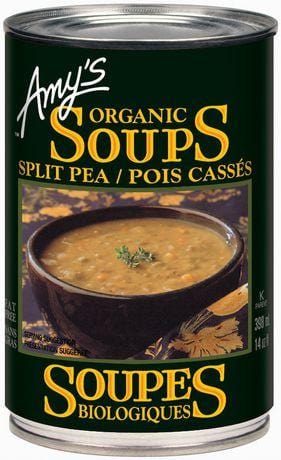 AMY'S Épicerie Soupe aux pois cassés bio 398ml