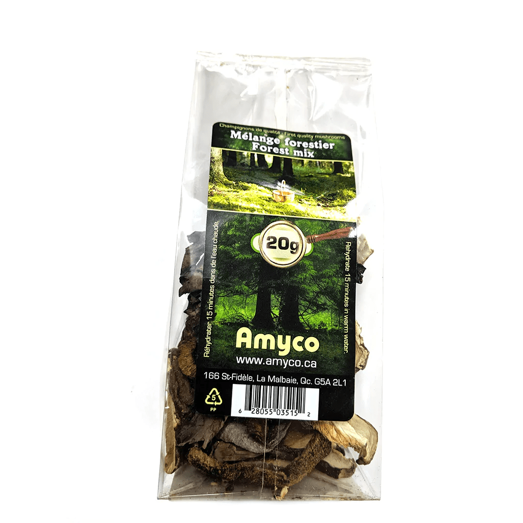AMYCO Épicerie Mélange forestier déshydraté 20g