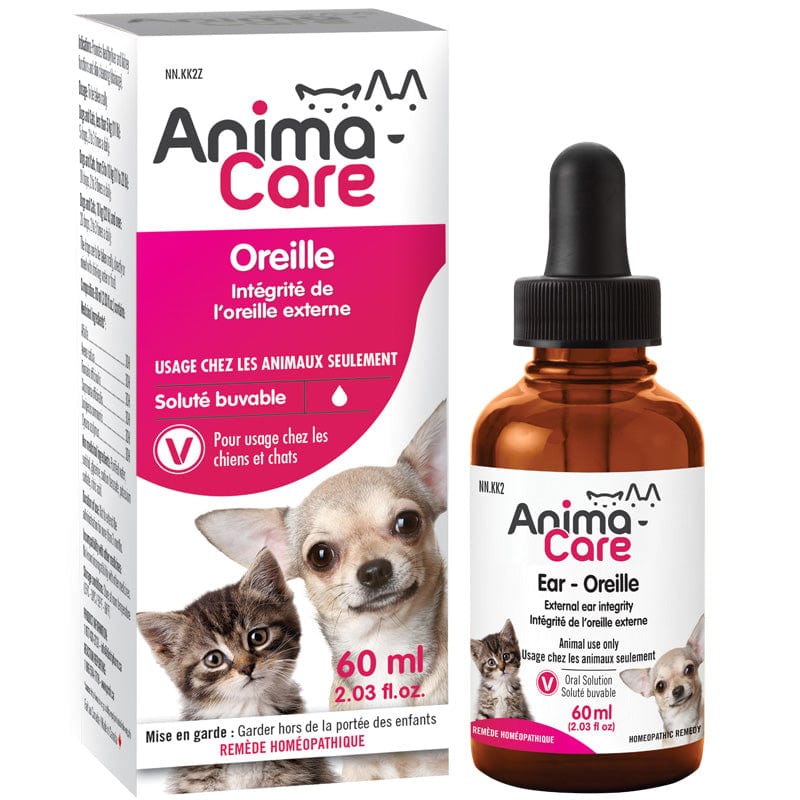 ANIMACARE Suppléments Oreille (intégrité de l'oreille externe) 60ml