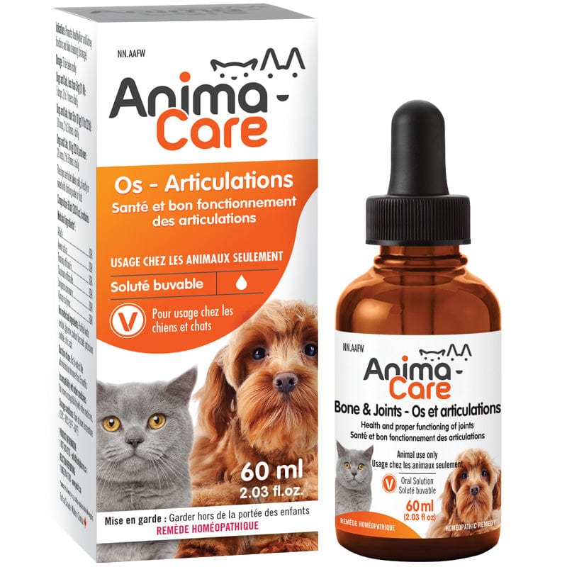 ANIMACARE Suppléments Os-articulations (santé / fonction des articulations) 60ml