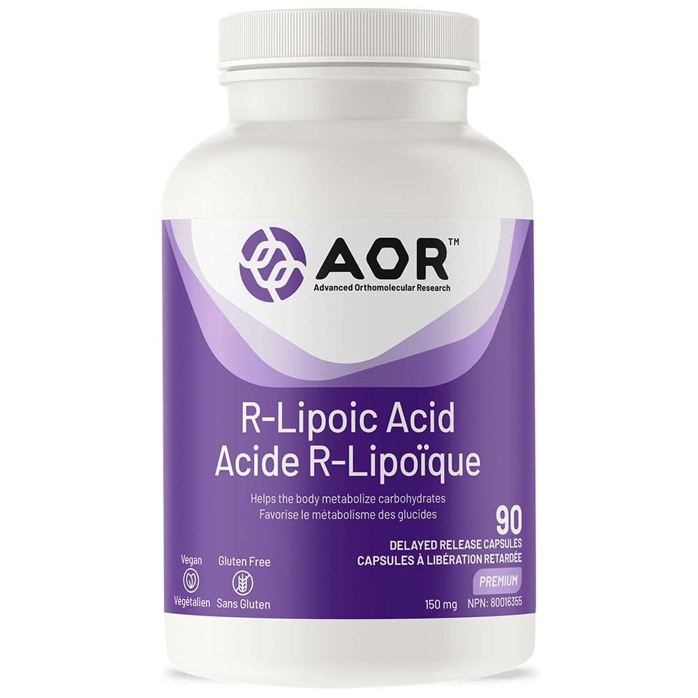 AOR Suppléments Acide-R-lipoïque 90caps