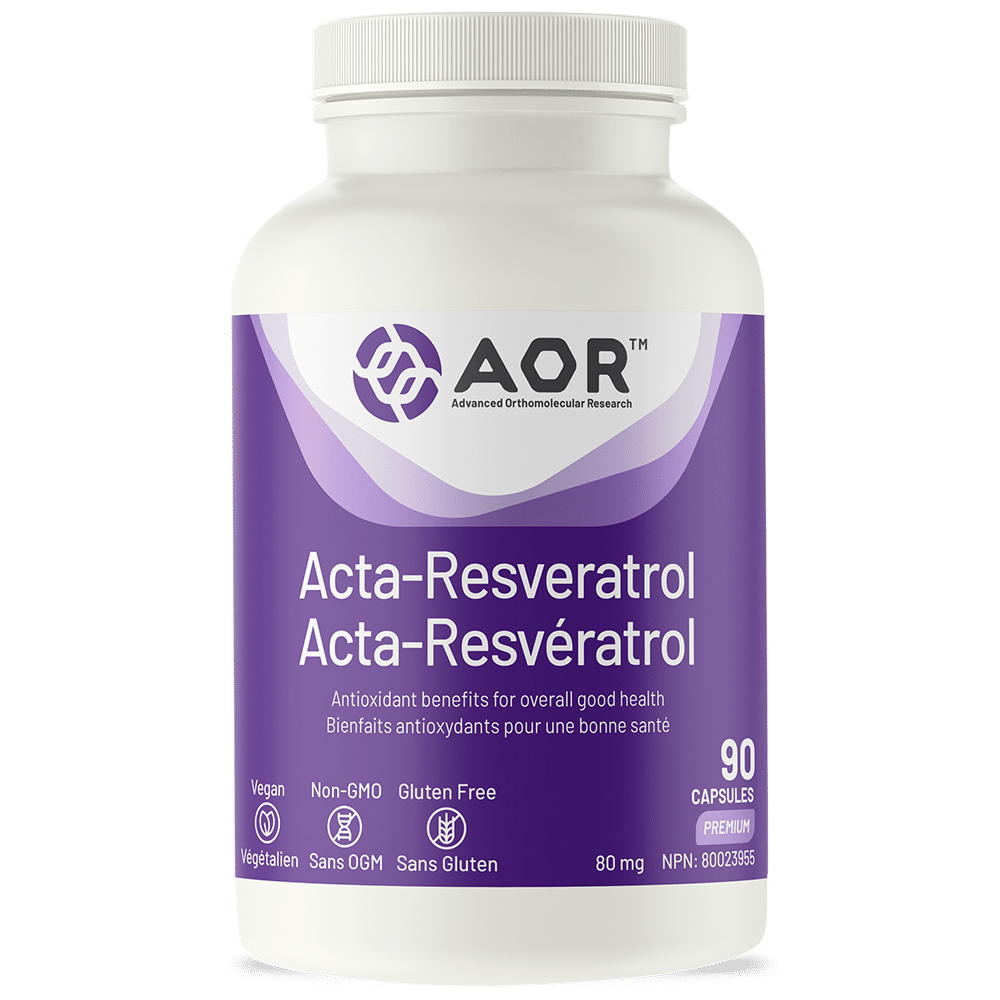 AOR Suppléments Acta-resvératrol 90caps