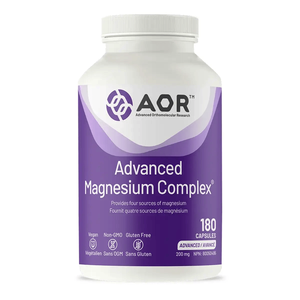 AOR Suppléments Advanced magnesium complex 180caps