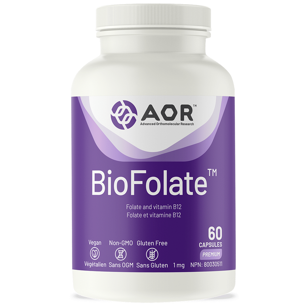 AOR Suppléments BioFolate  60caps