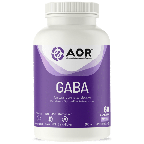 AOR Suppléments Gaba  60caps