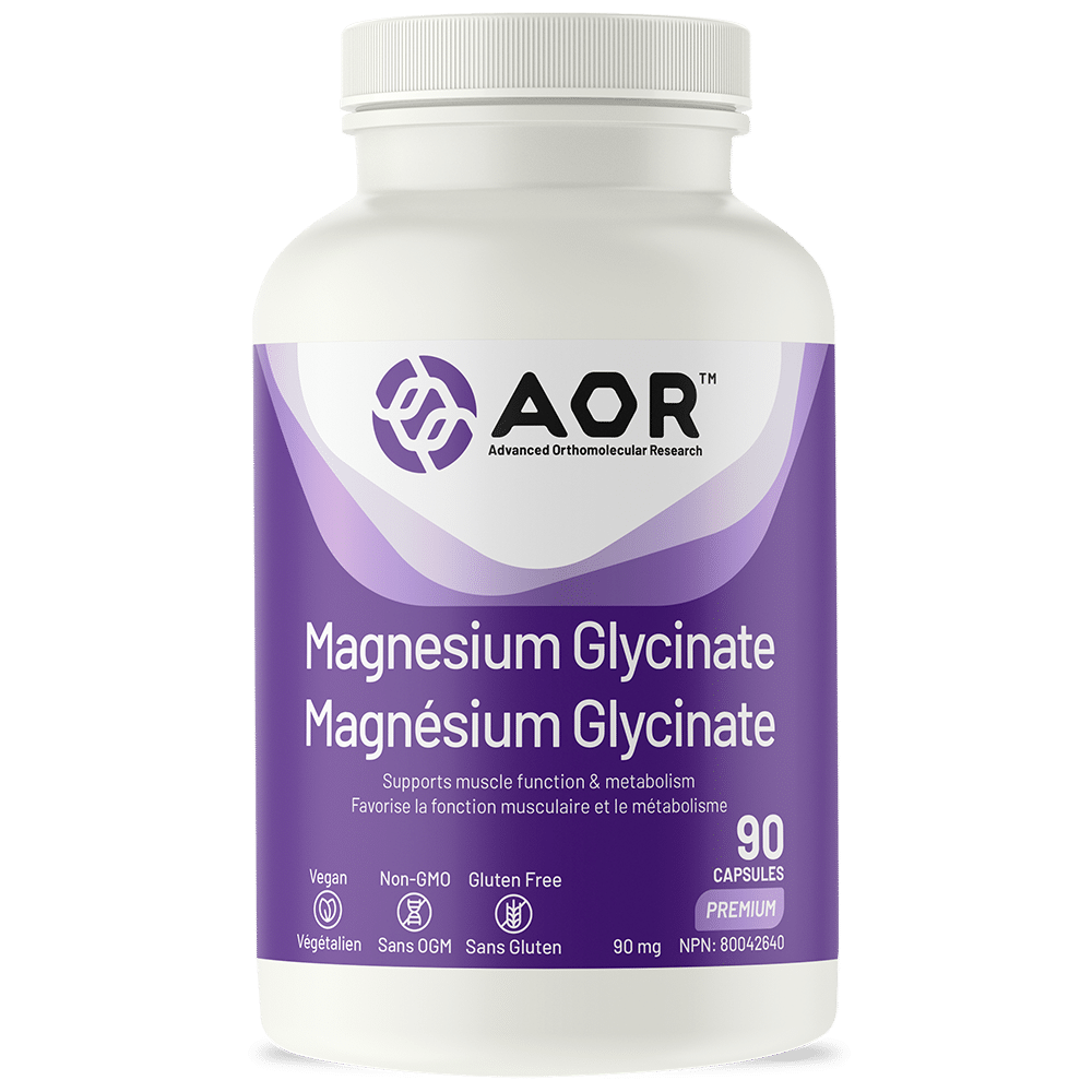 AOR Suppléments Magnésium glycinate 90caps