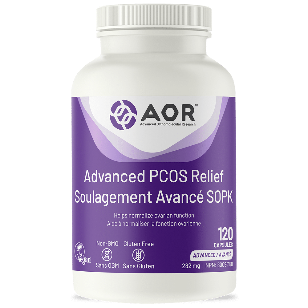 AOR Suppléments Soulagement avancé SOPK 120caps