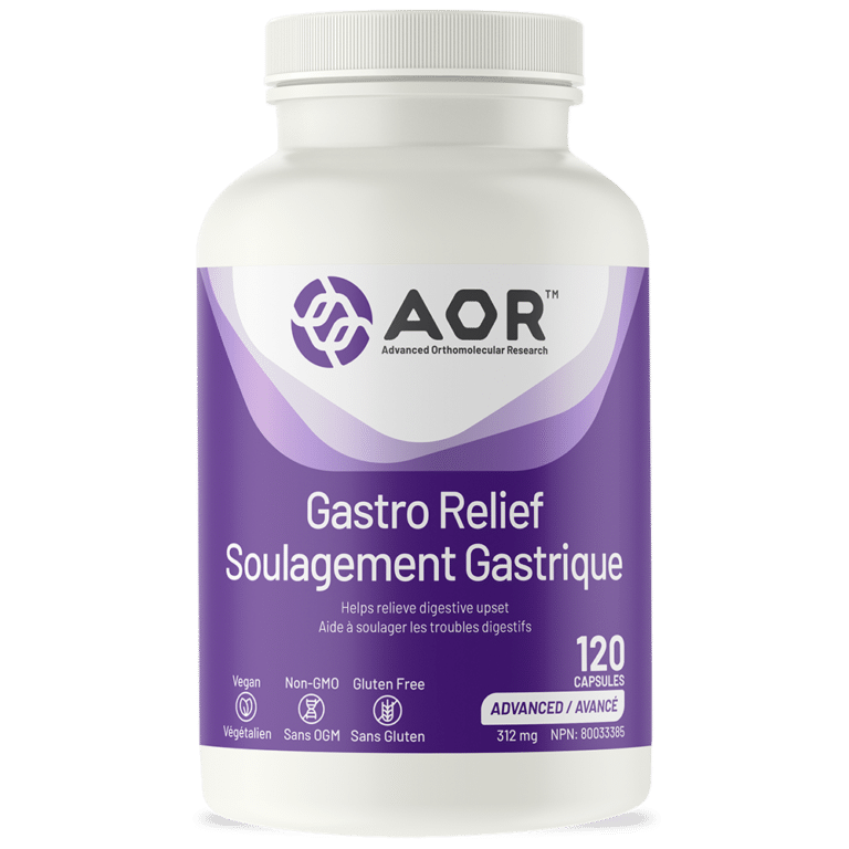 AOR Suppléments Soulagement gastrique 120caps