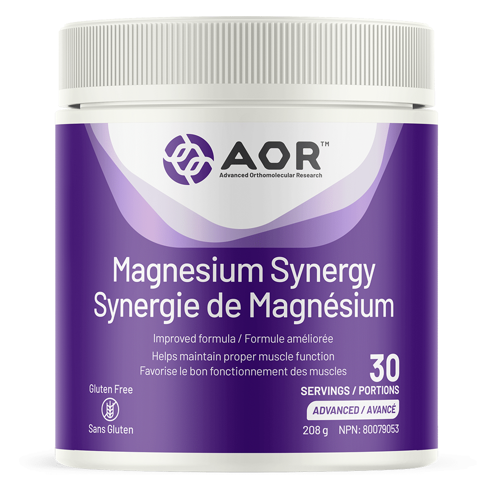 AOR Suppléments Synergie de Magnésium 208g