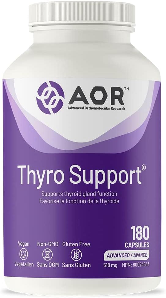 AOR Suppléments Thyro Support  180caps