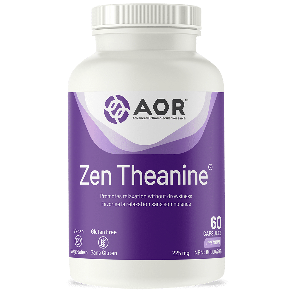 AOR Suppléments Zen theanine  60caps