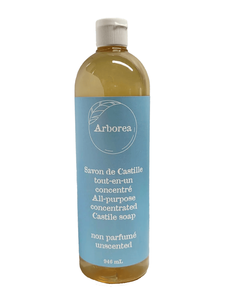 ARBOREA Soins & beauté Savon de Castille tout-en-un non-parfumé 946ml