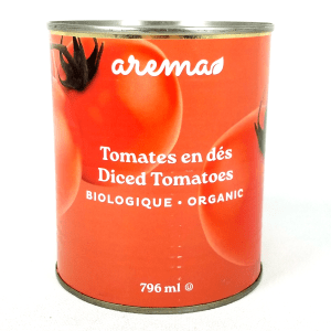 AREMA Épicerie Tomates en dés bio 796ml
