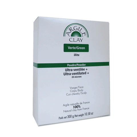 ARGILE CLAY Suppléments Argile verte illite ultra-ventilée  300g