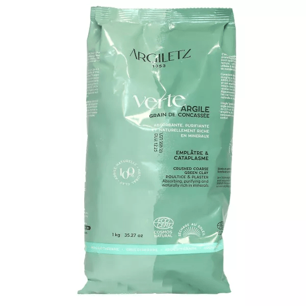 ARGILETZ Suppléments Argile verte grain concassé  1kg