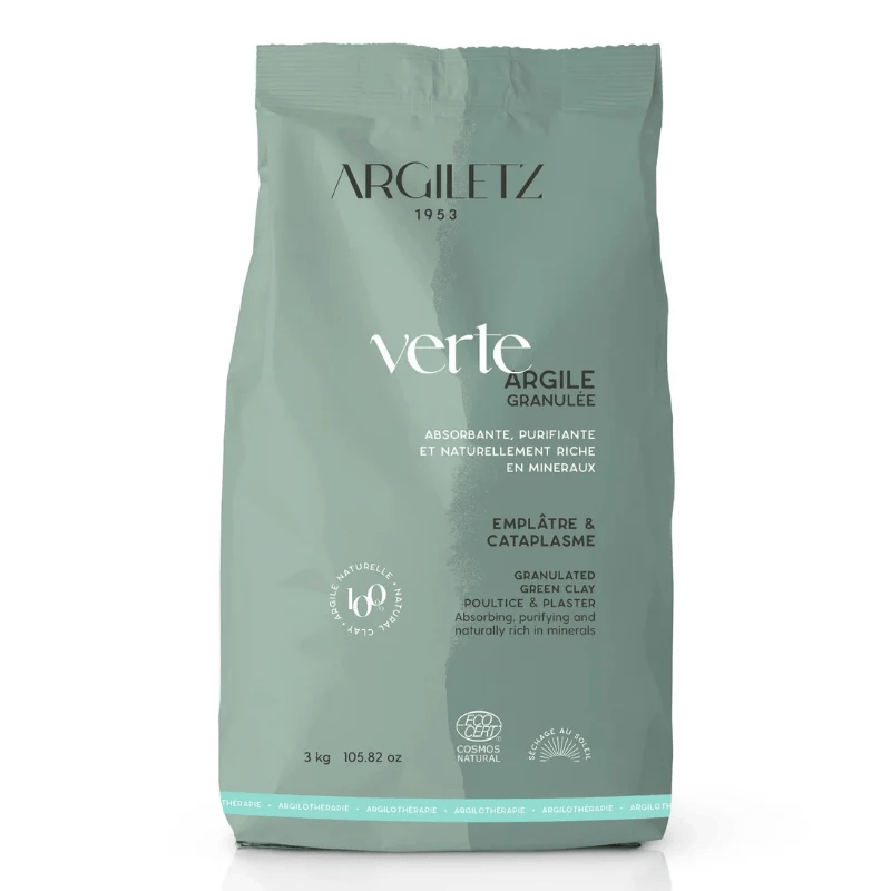 ARGILETZ Suppléments Argile verte granulée  3kg