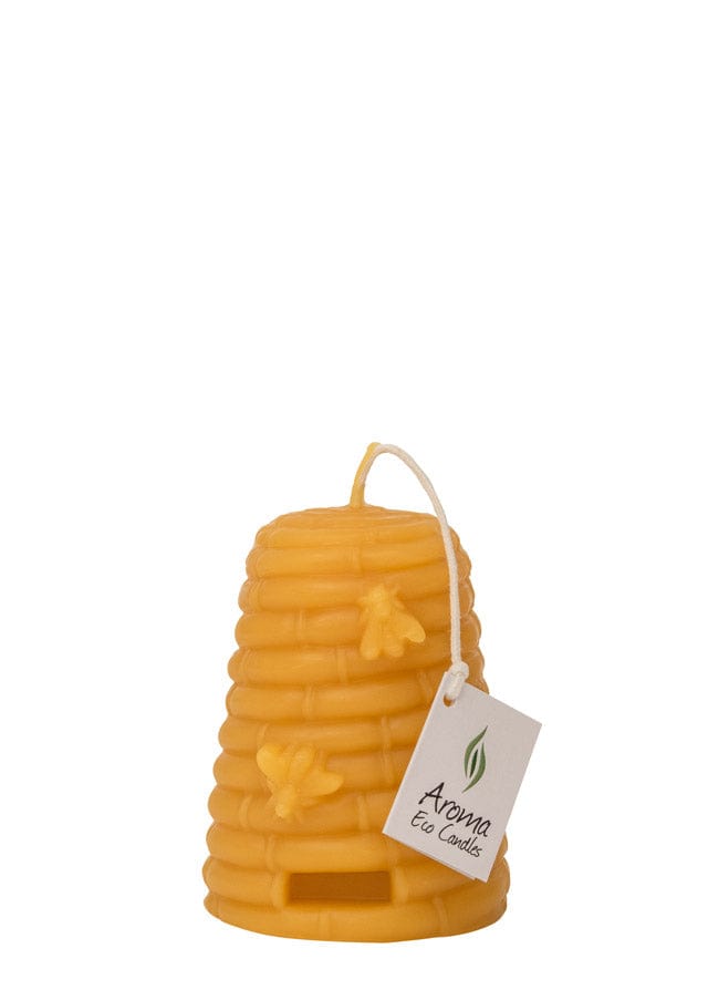 AROMA ECO CANDLE Santé & beauté Chandelle cire d'abeille 100% pure ruche (un)