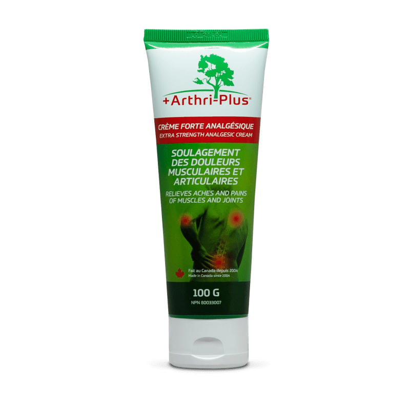 ARTHRI-PLUS INC. Suppléments Arthri-Plus (crème forte analgésique) 100g