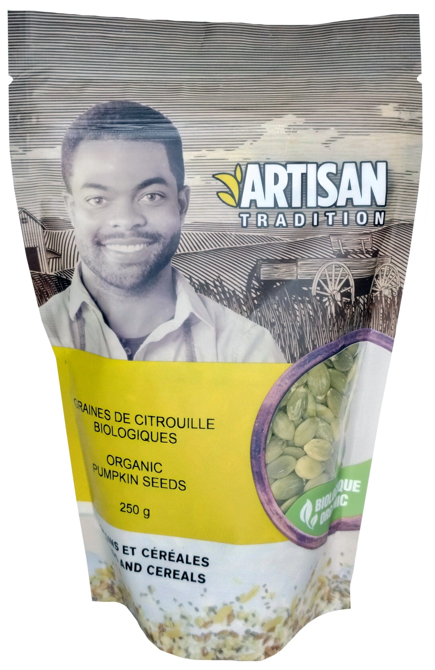 ARTISAN Épicerie Graines de citrouille bio 250g